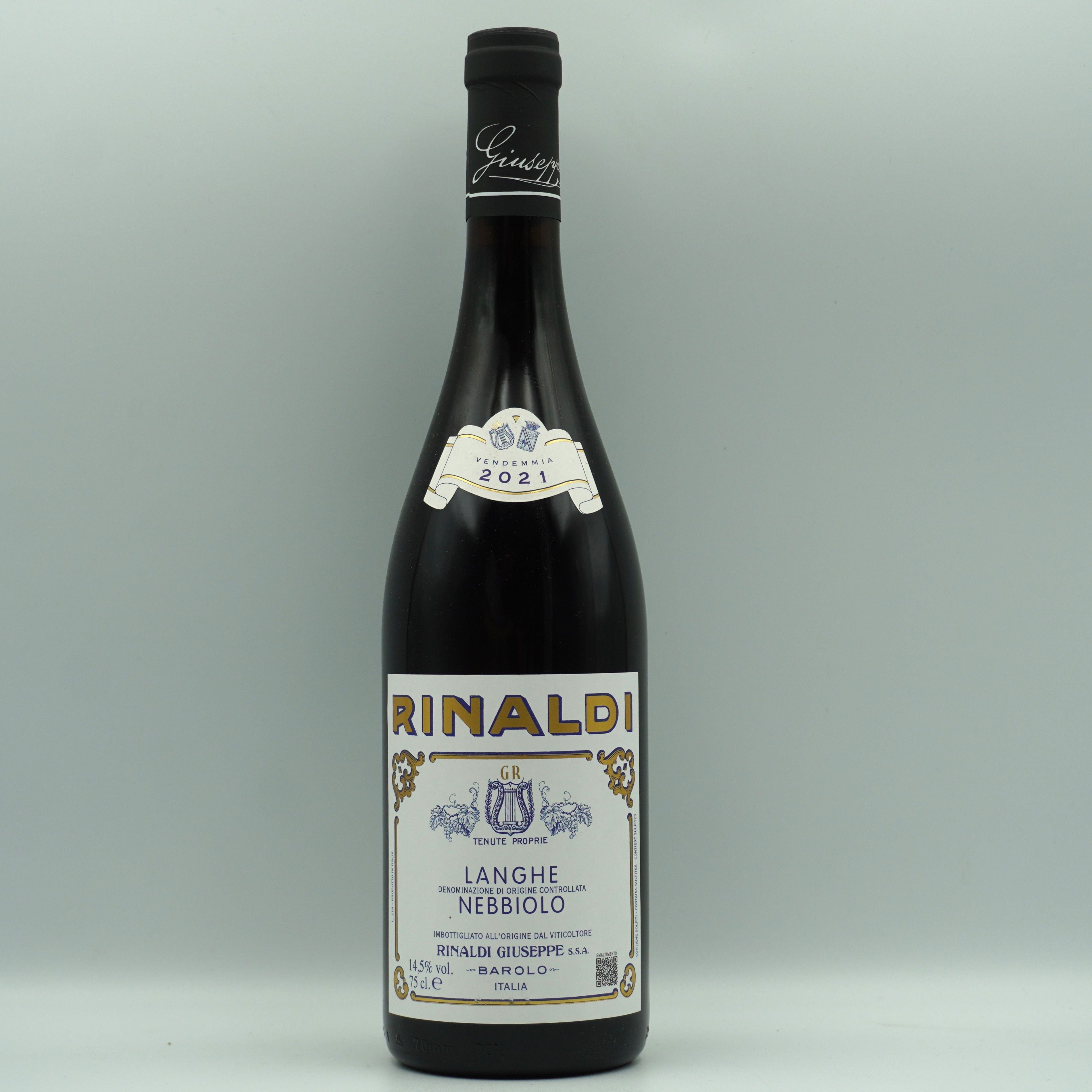 Giuseppe Rinaldi, Langhe Nebbiolo 2021 – Parched