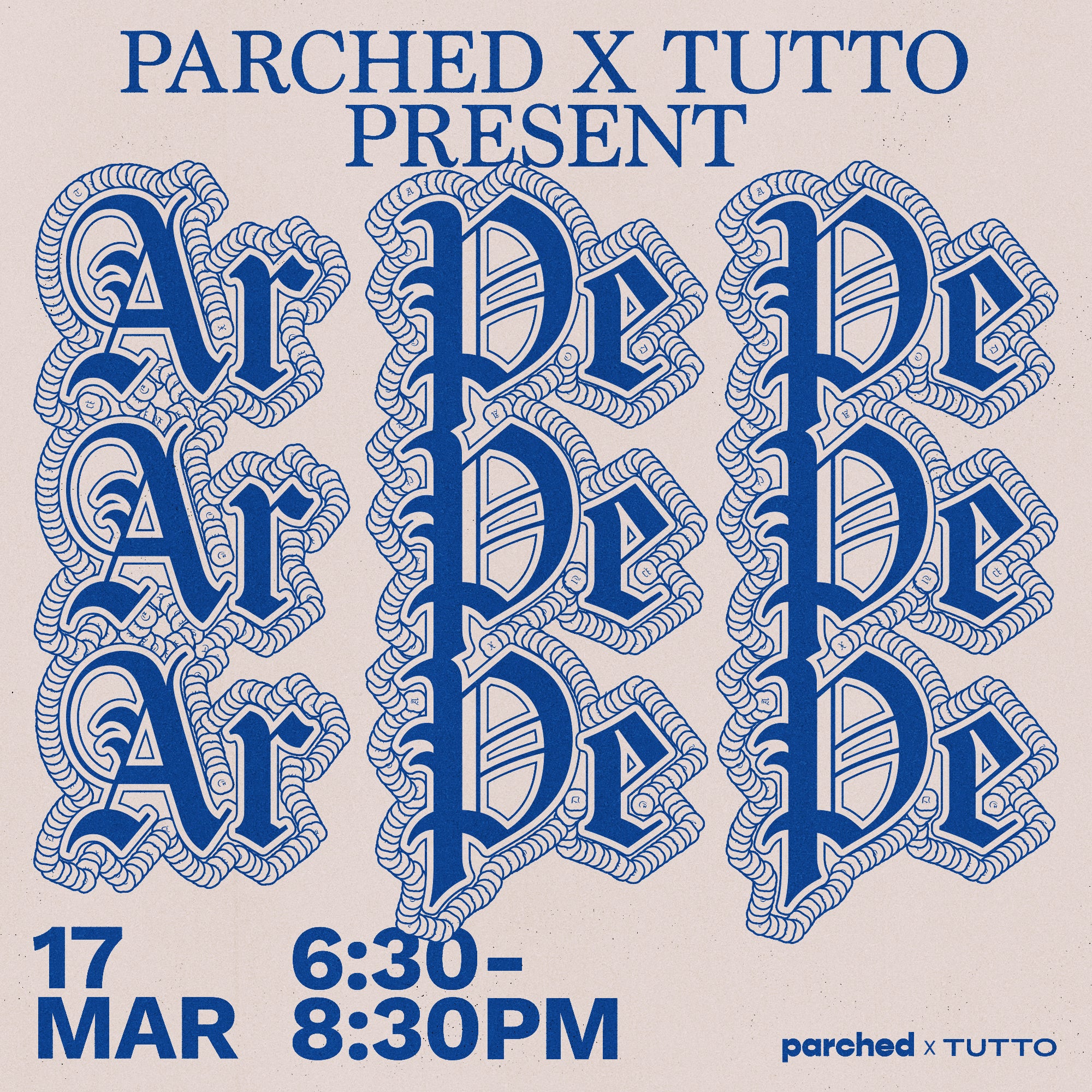 .... Parched + Tutto Present... Ar Pe Pe