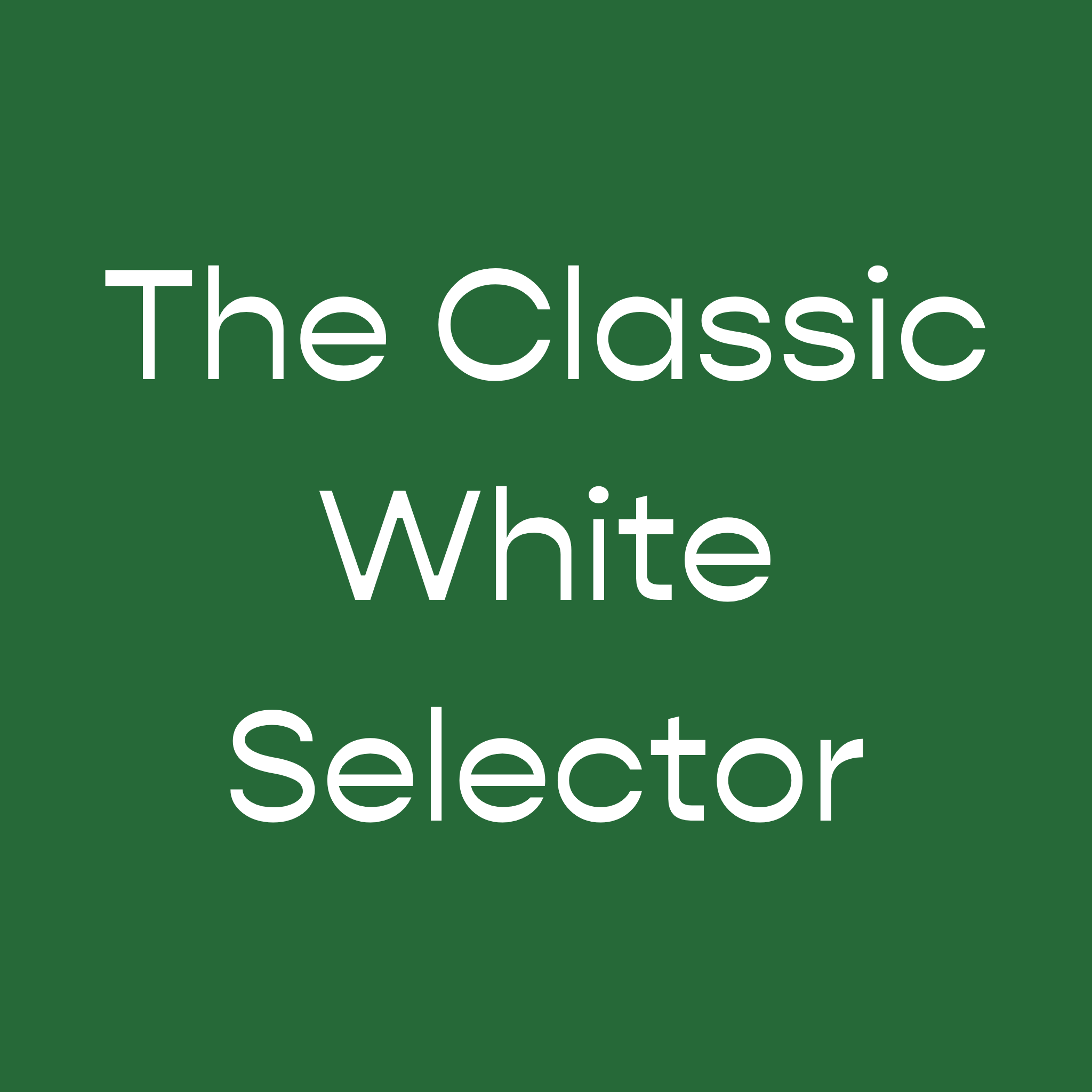 Classic Whites Selector Case