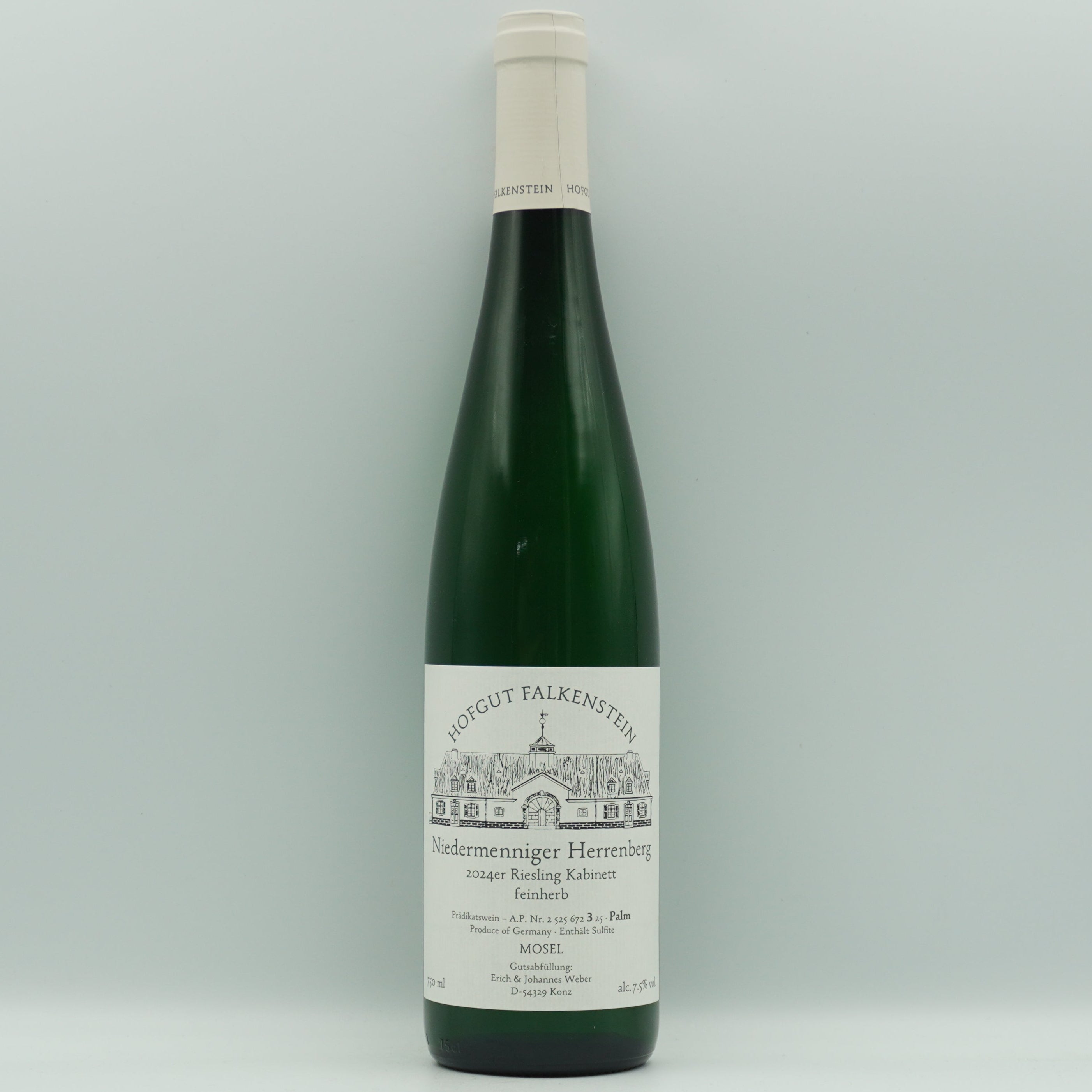 Hofgut Falkenstein, Niedermenniger Herrenberg Kabinett Feinherb 'Palm' 2024