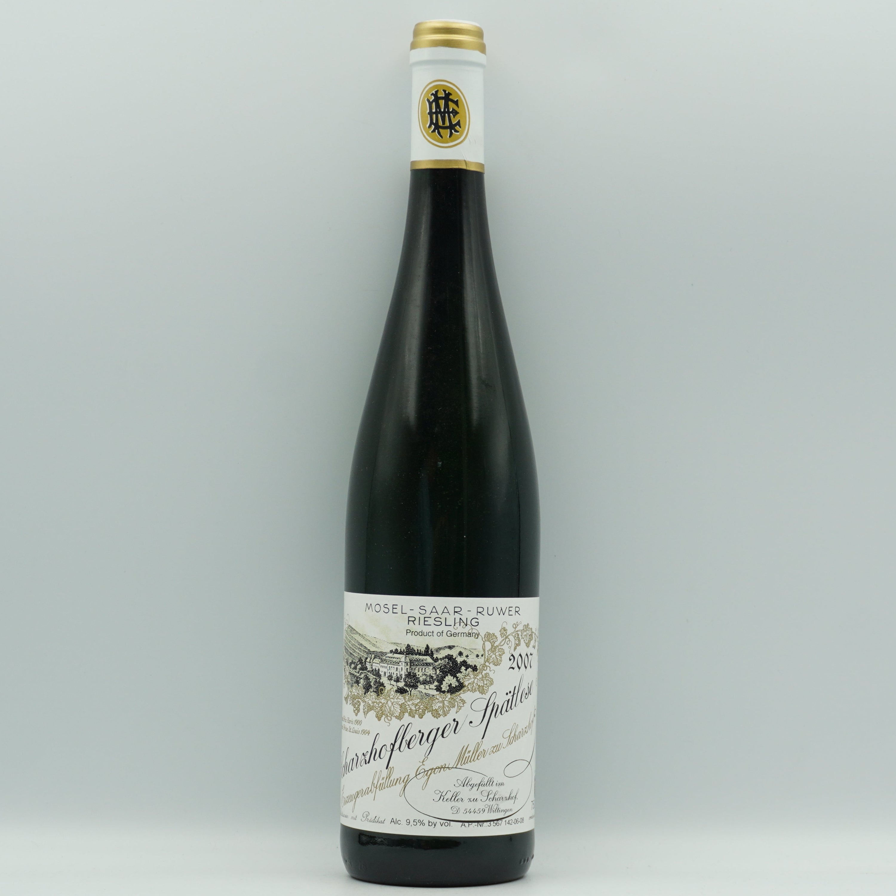 Egon Müller, Scharzhofberger Riesling Spätlese 2007