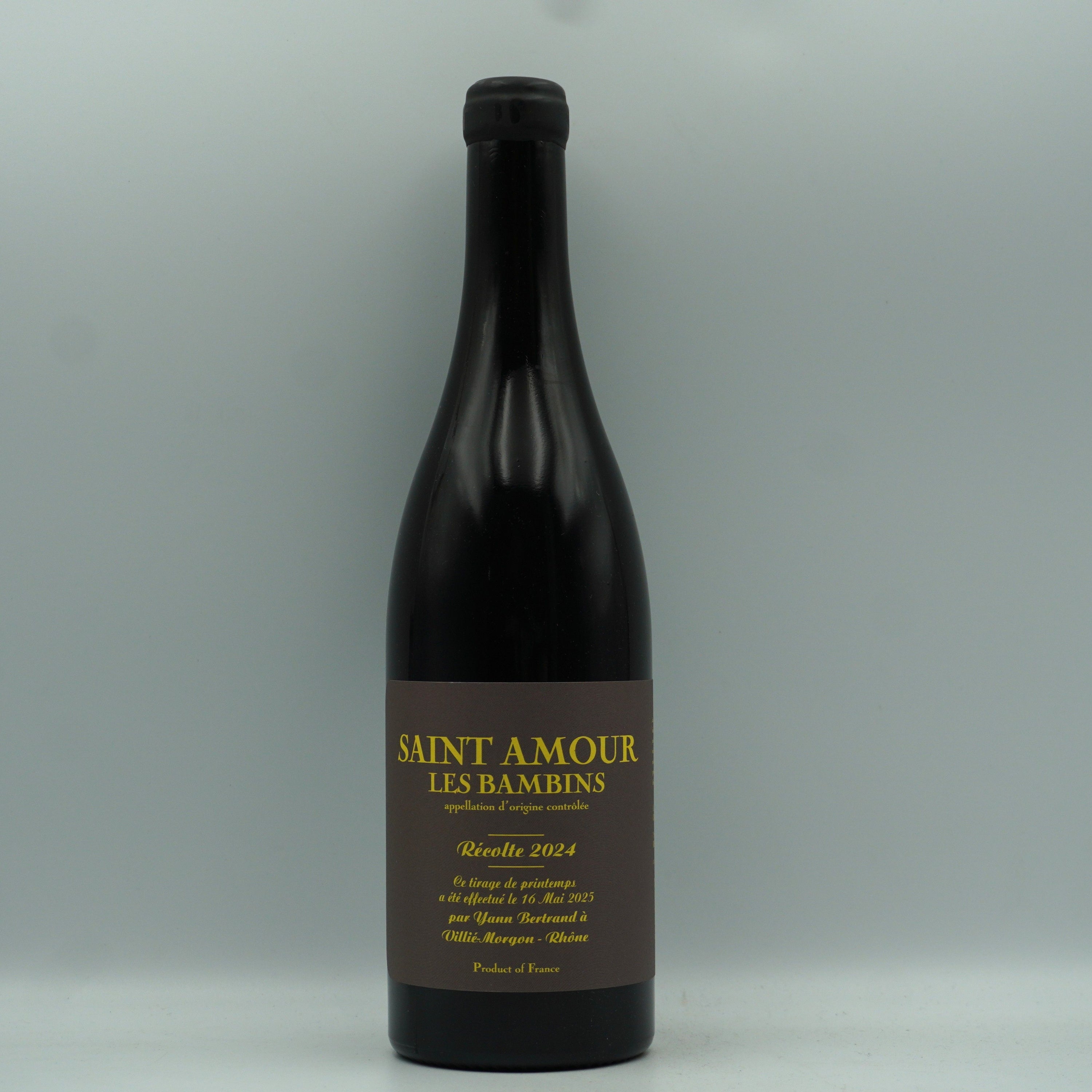 Yann Bertrand, Saint Amour 'Bambins' 2024