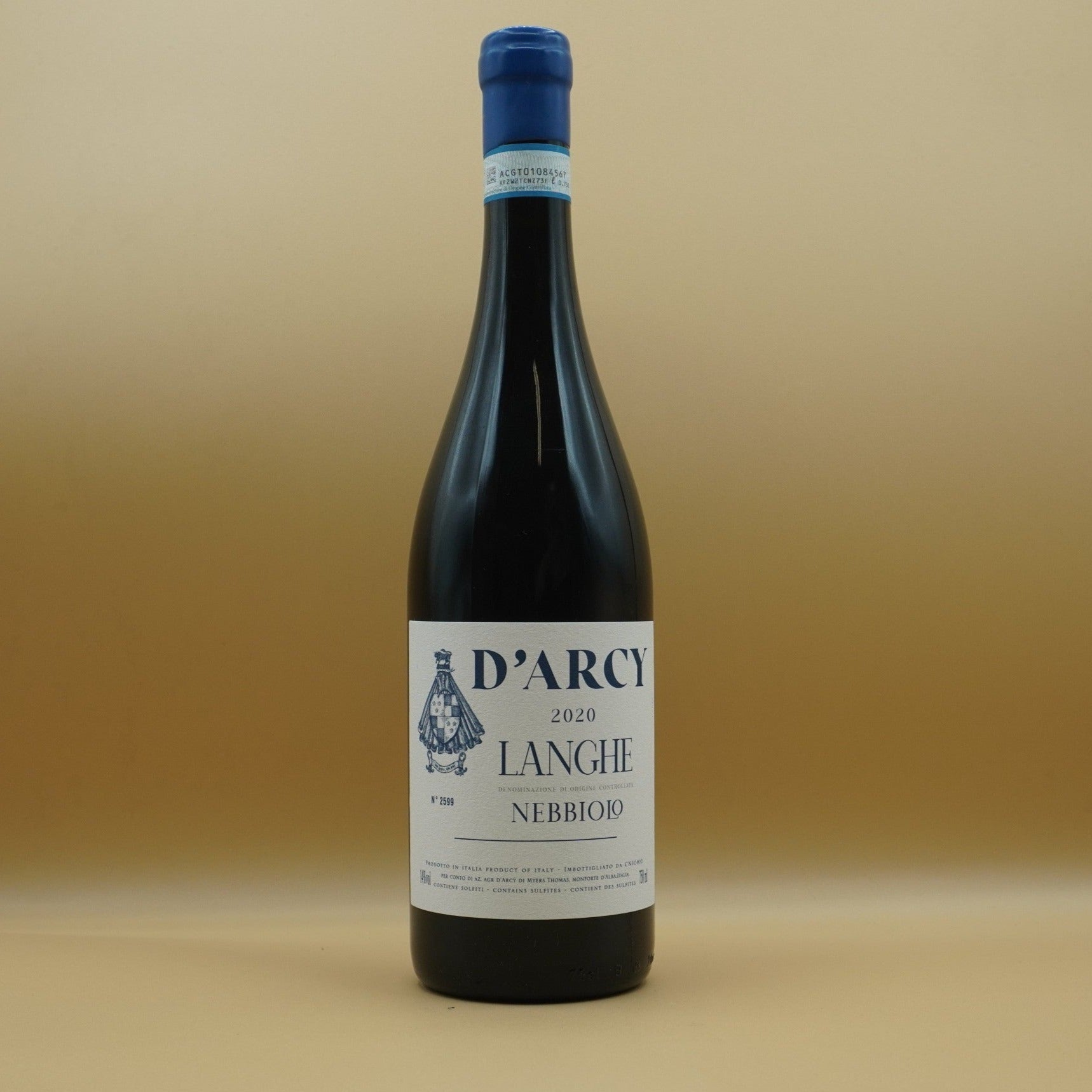 Cantina d'Arcy, Langhe Nebbiolo 2020