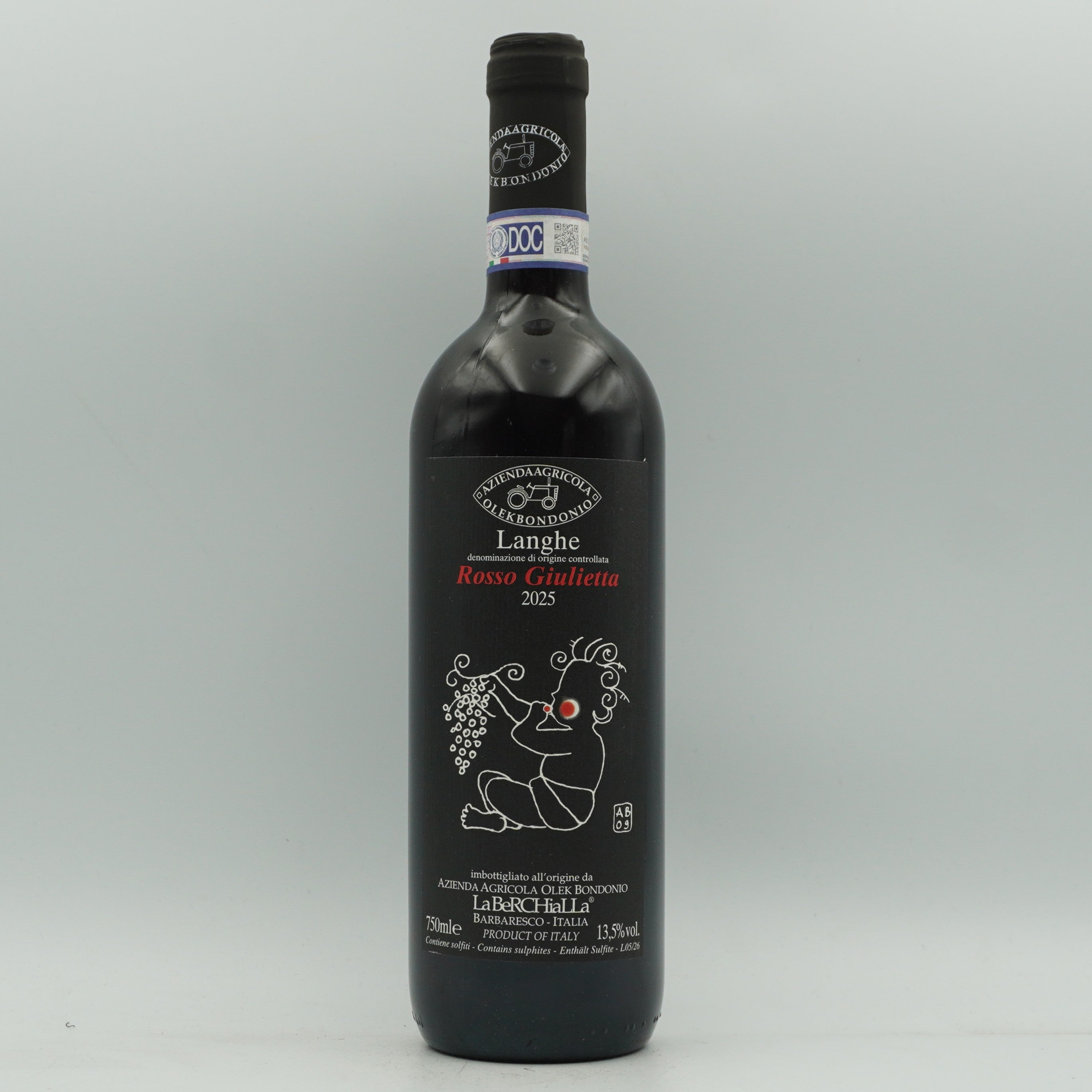 Olek Bondonio, Langhe Rosso Giulietta 2025