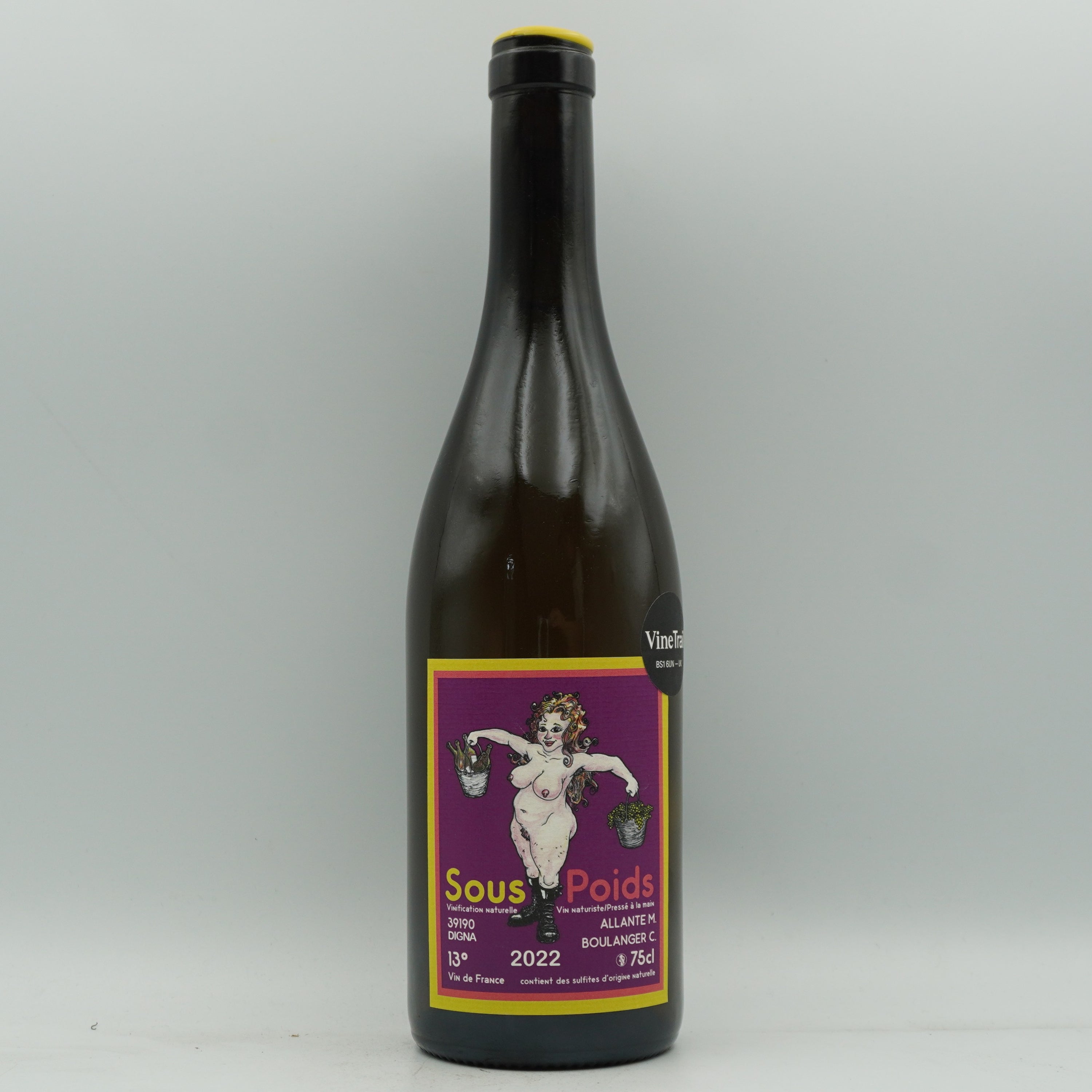 Allante & Boulanger, Chardonnay 'Sous Poids' 2022 - Mystery