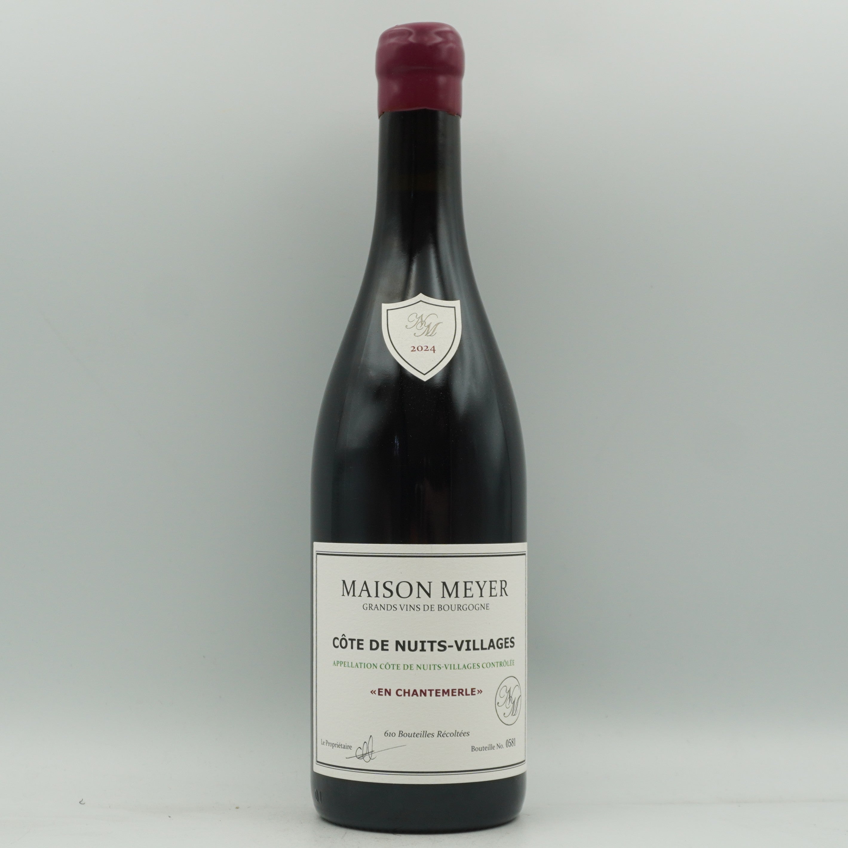 Maison Meyer, Côte de Nuits Villages Rouge 'En Chantemerle' 2024