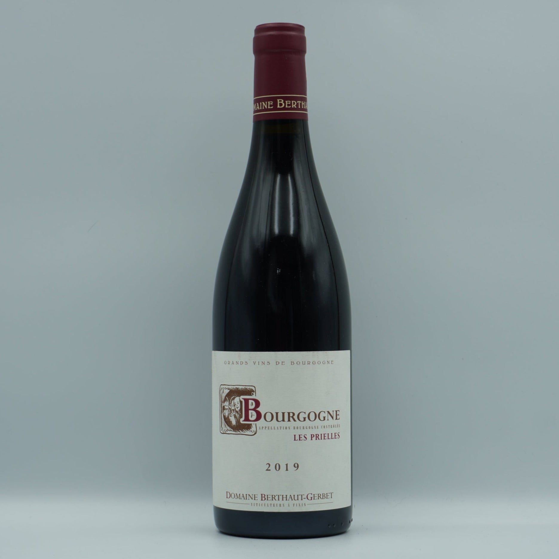 Domaine Berthaut-Gerbet, Bourgogne Rouge 'Les Prielles' 2019