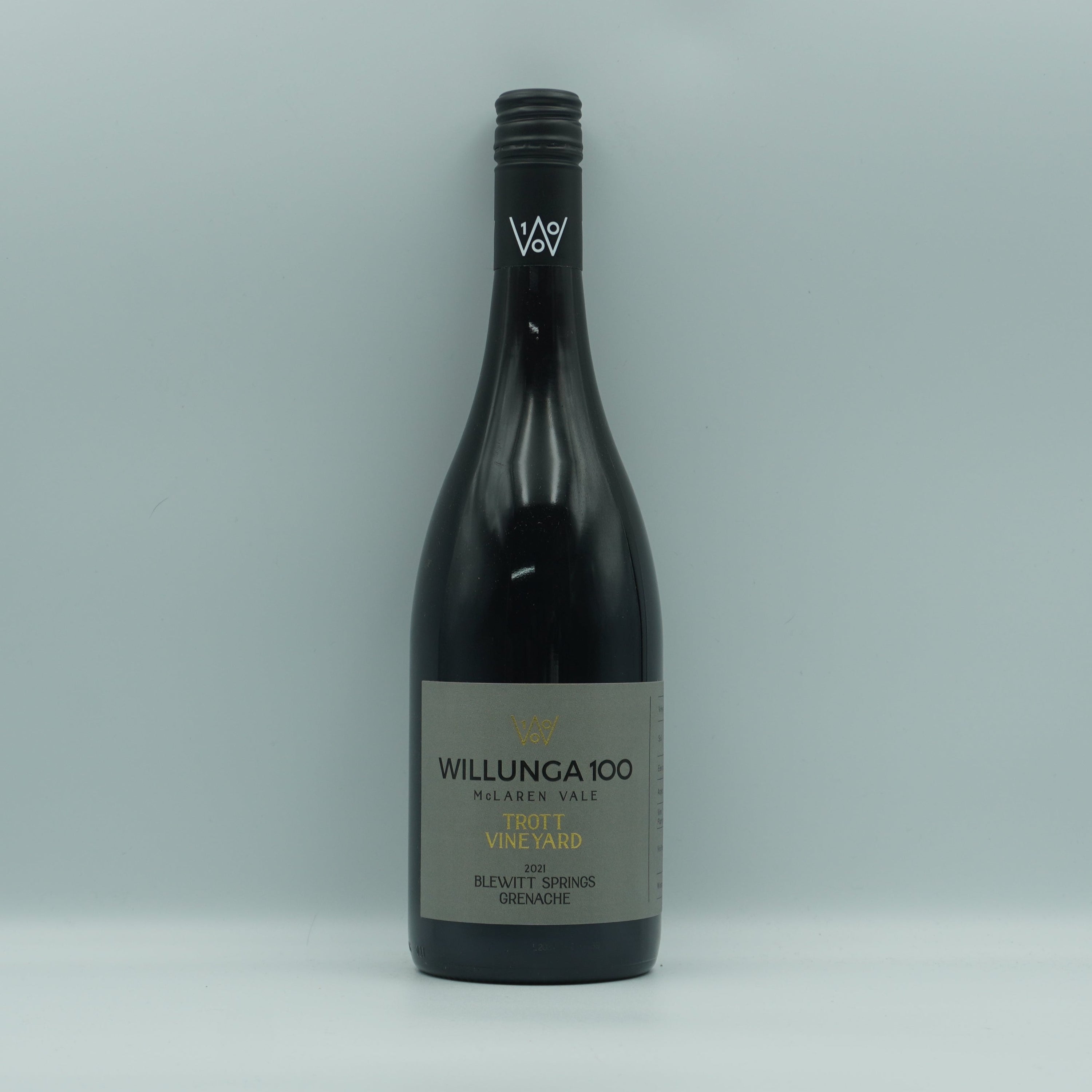 Willunga 100, 'Trott Vineyard' Blewitt Springs Grenache 2021