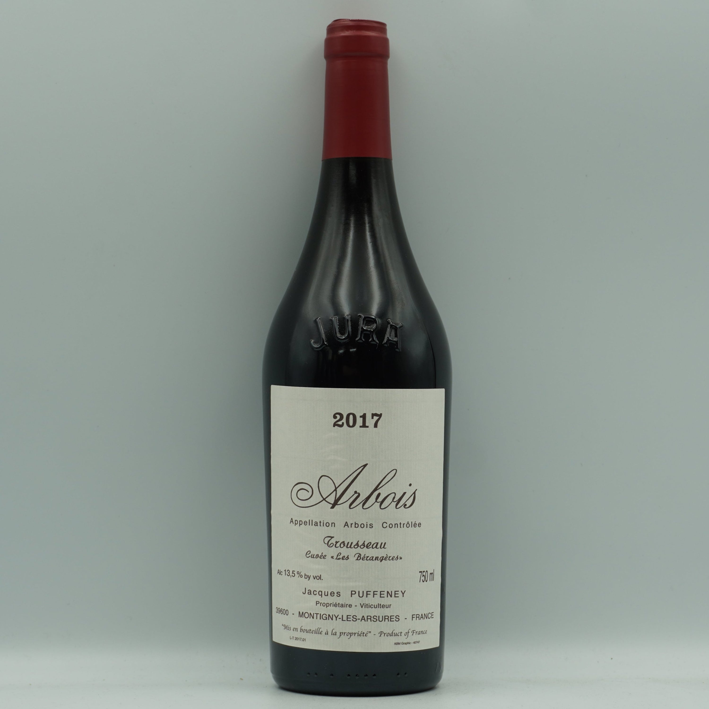  Jacques Puffeney, , Arbois Trousseau 2017