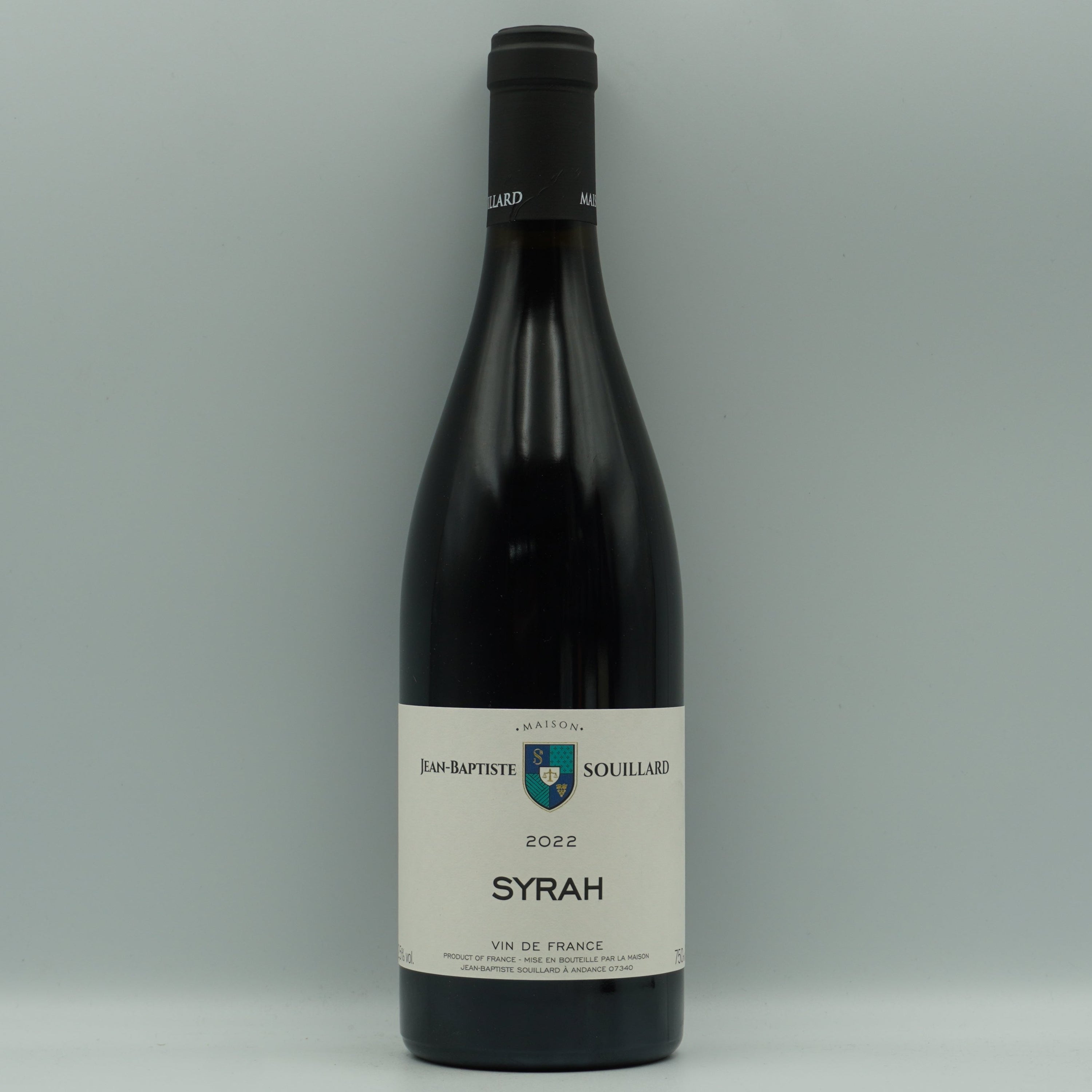 Jean-Baptiste Souillard Syrah VDF 2022