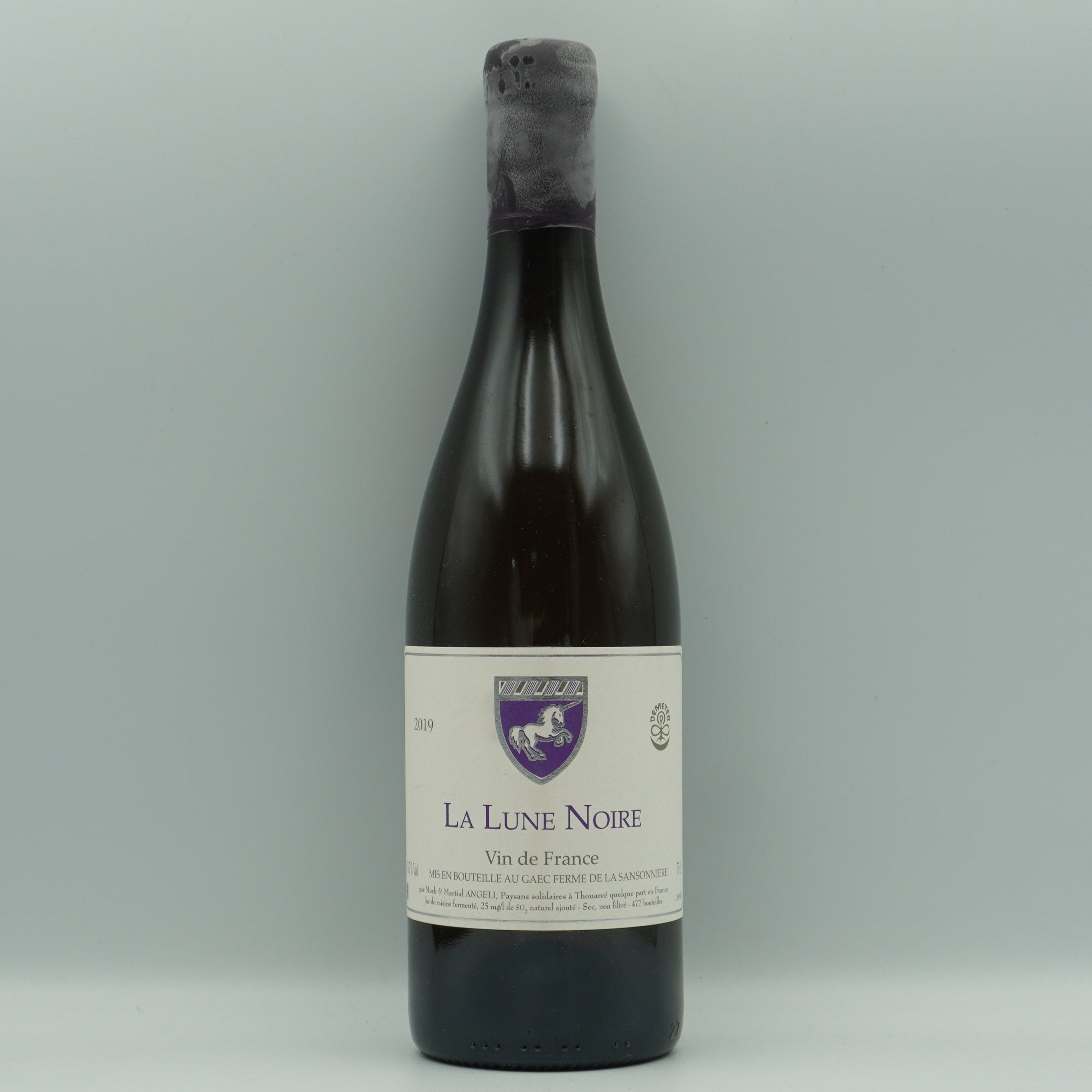 Ferme de la Sansonnière, 'La Lune' Noire 2019