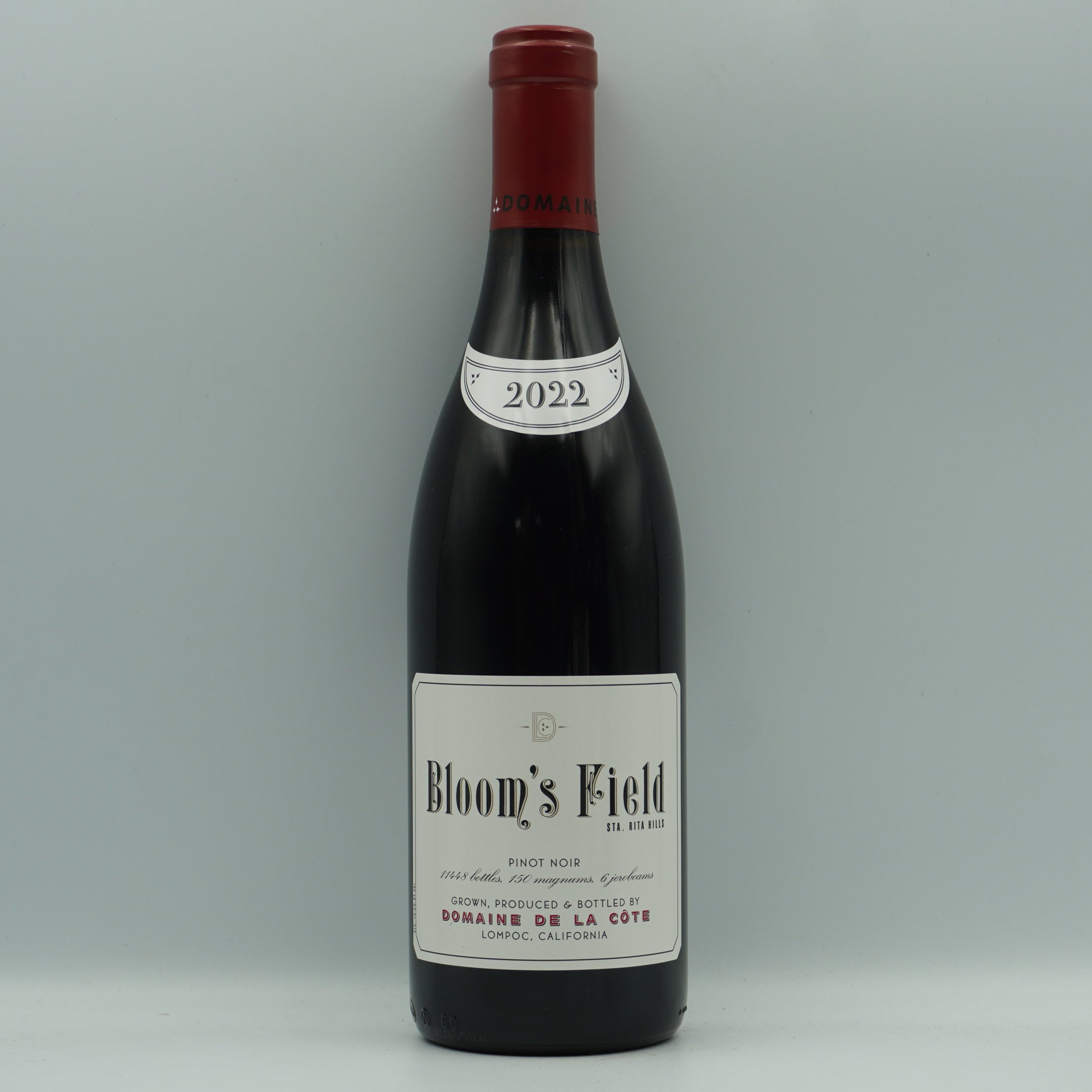 Domaine de la Côte, Sta. Rita Hills 'Bloom’s Field' Pinot Noir 2022