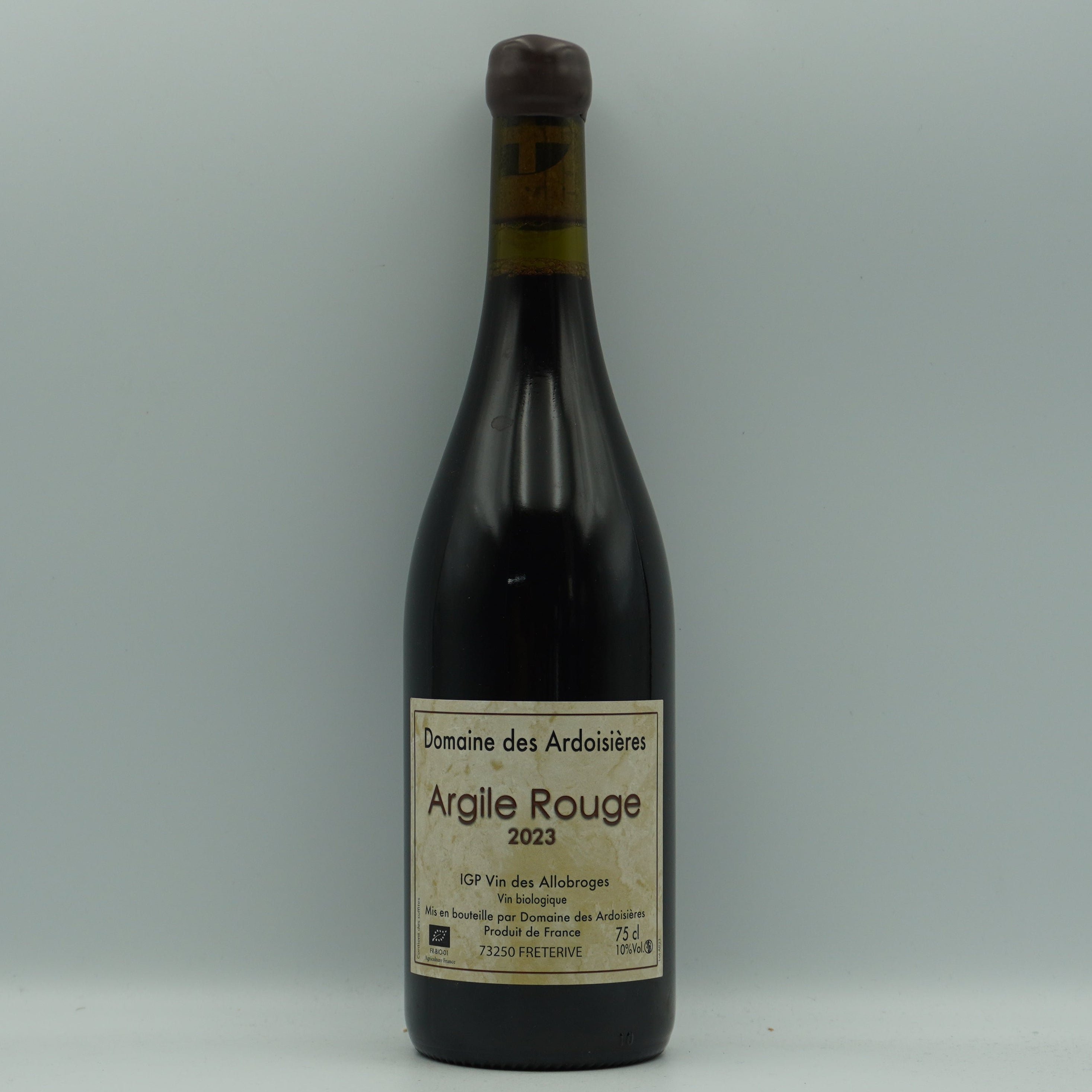 Domaine des Ardoisières, 'Argile' Rouge 2023