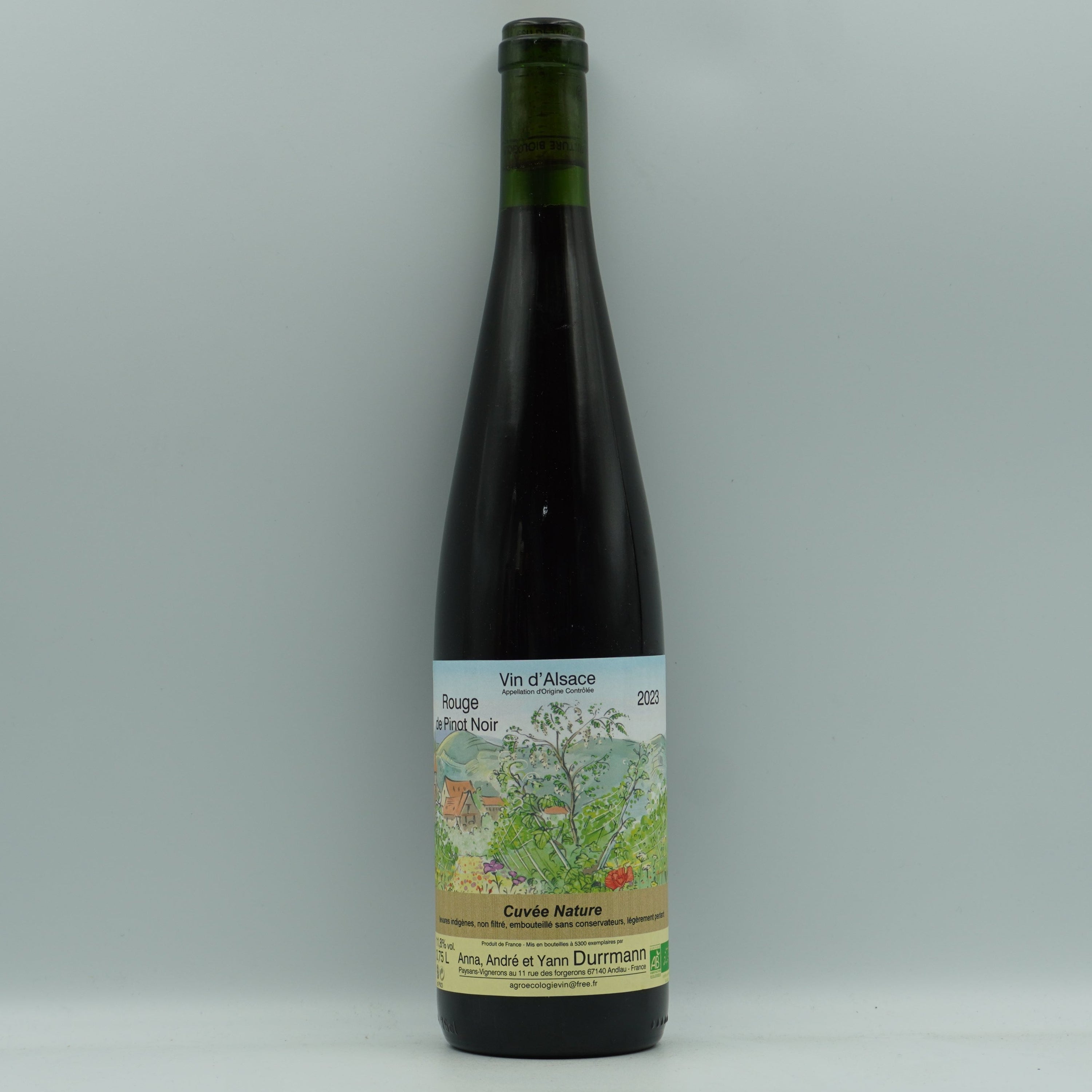 Domaine Durrmann, Rouge de Pinot Noir 2023