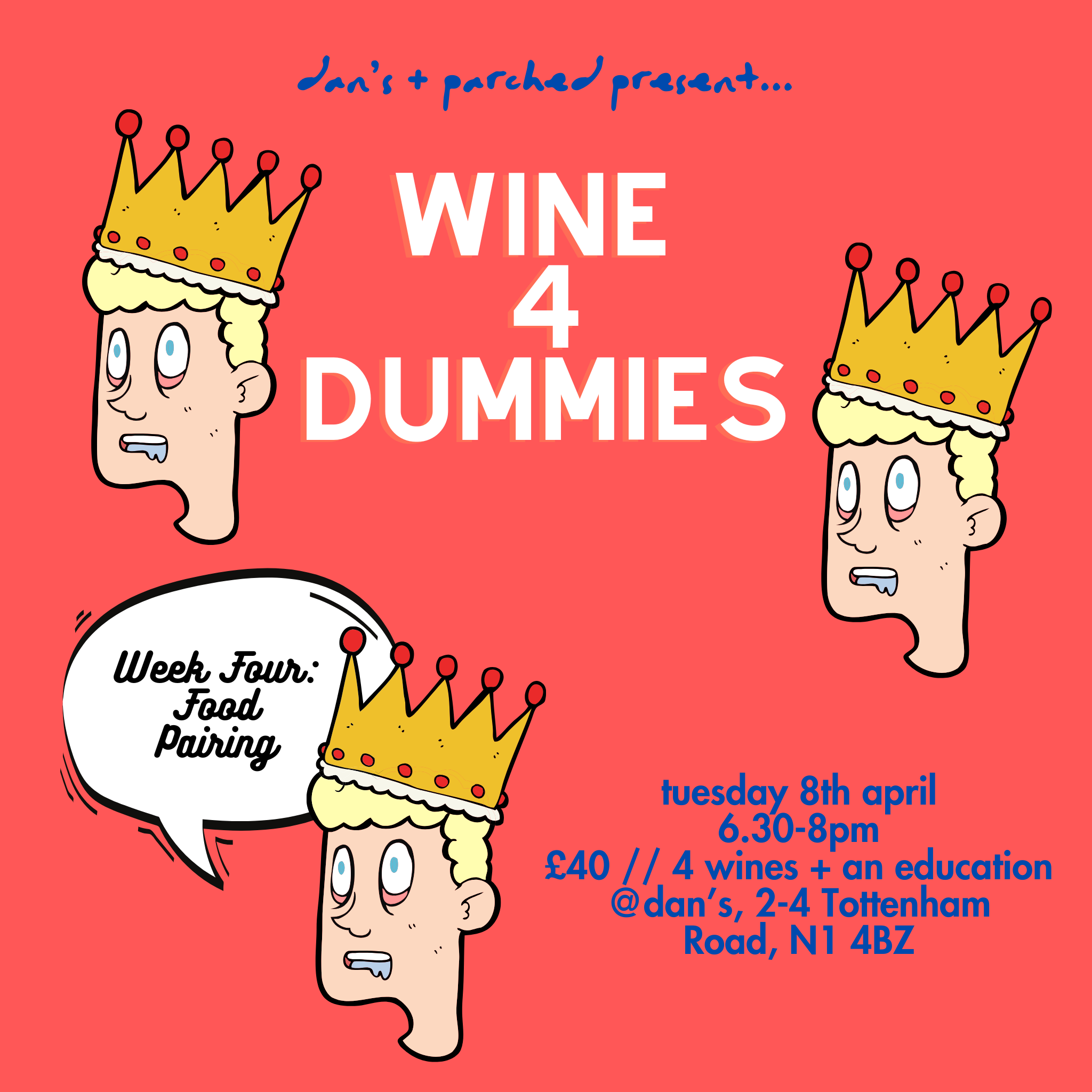 Wine 4 Dummies 3.0: Week Four - Food Pairing