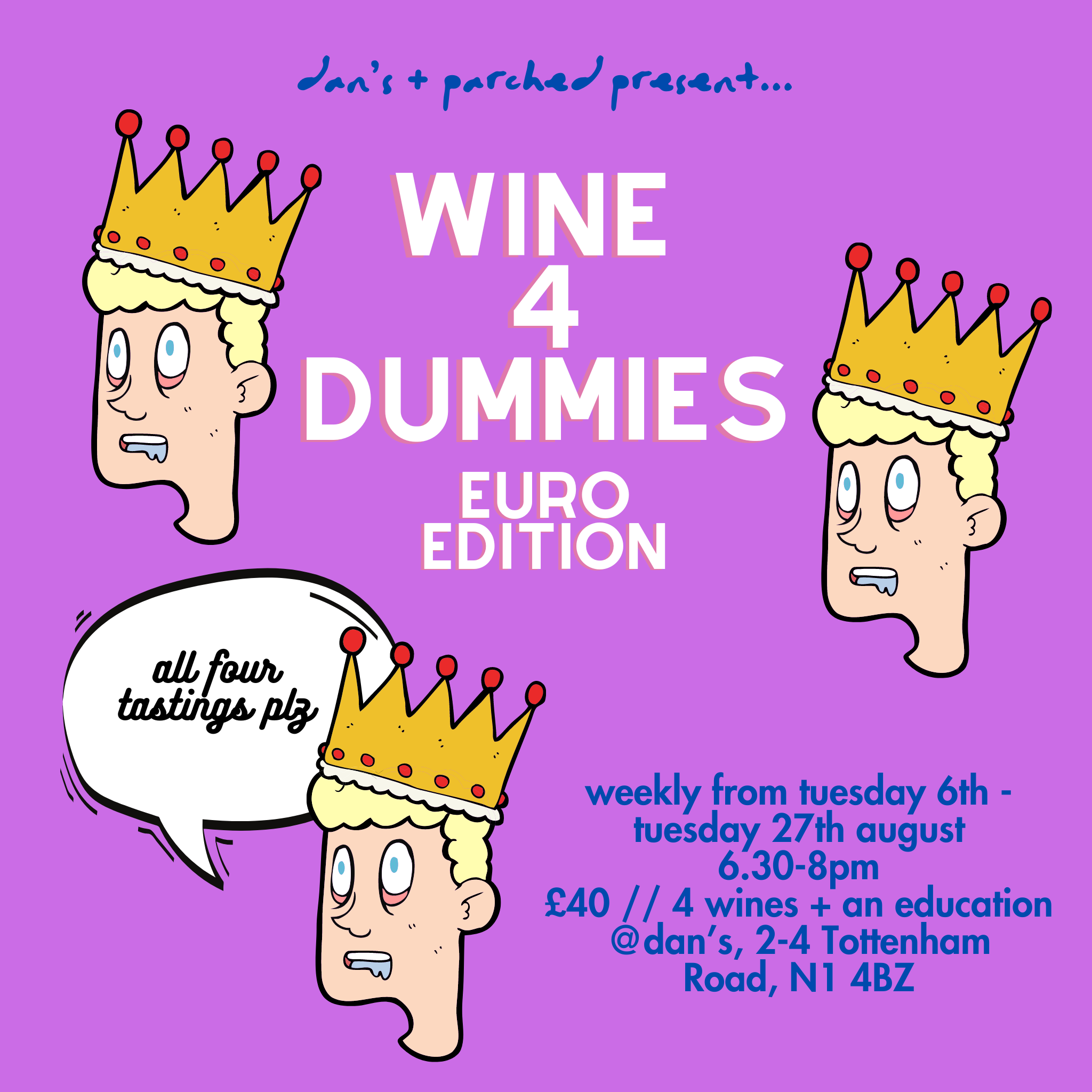 Wine 4 Dummies: Euro Edition - All Four Sessions