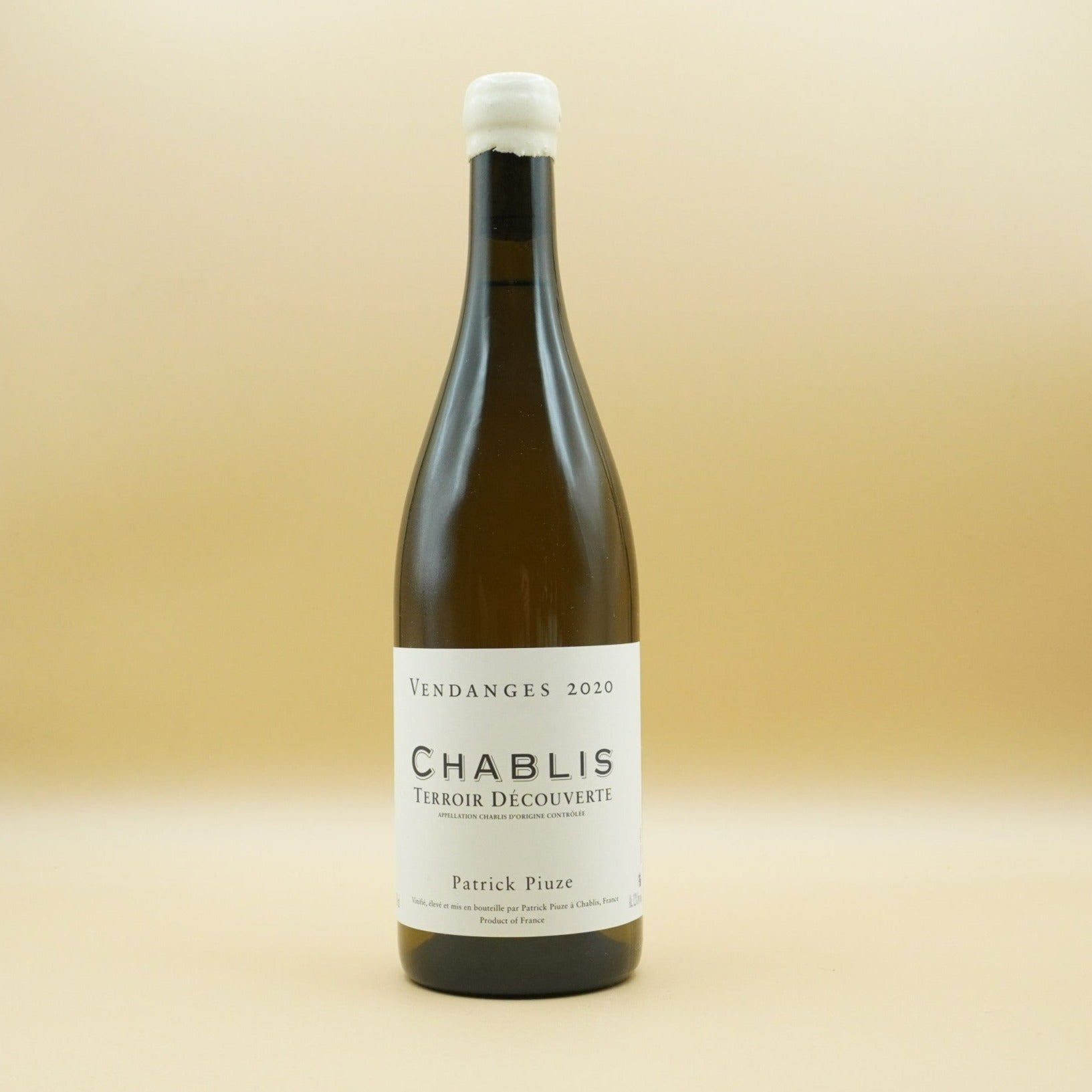 Patrick Piuze, Chablis 'Terroir de Découverte' 2020