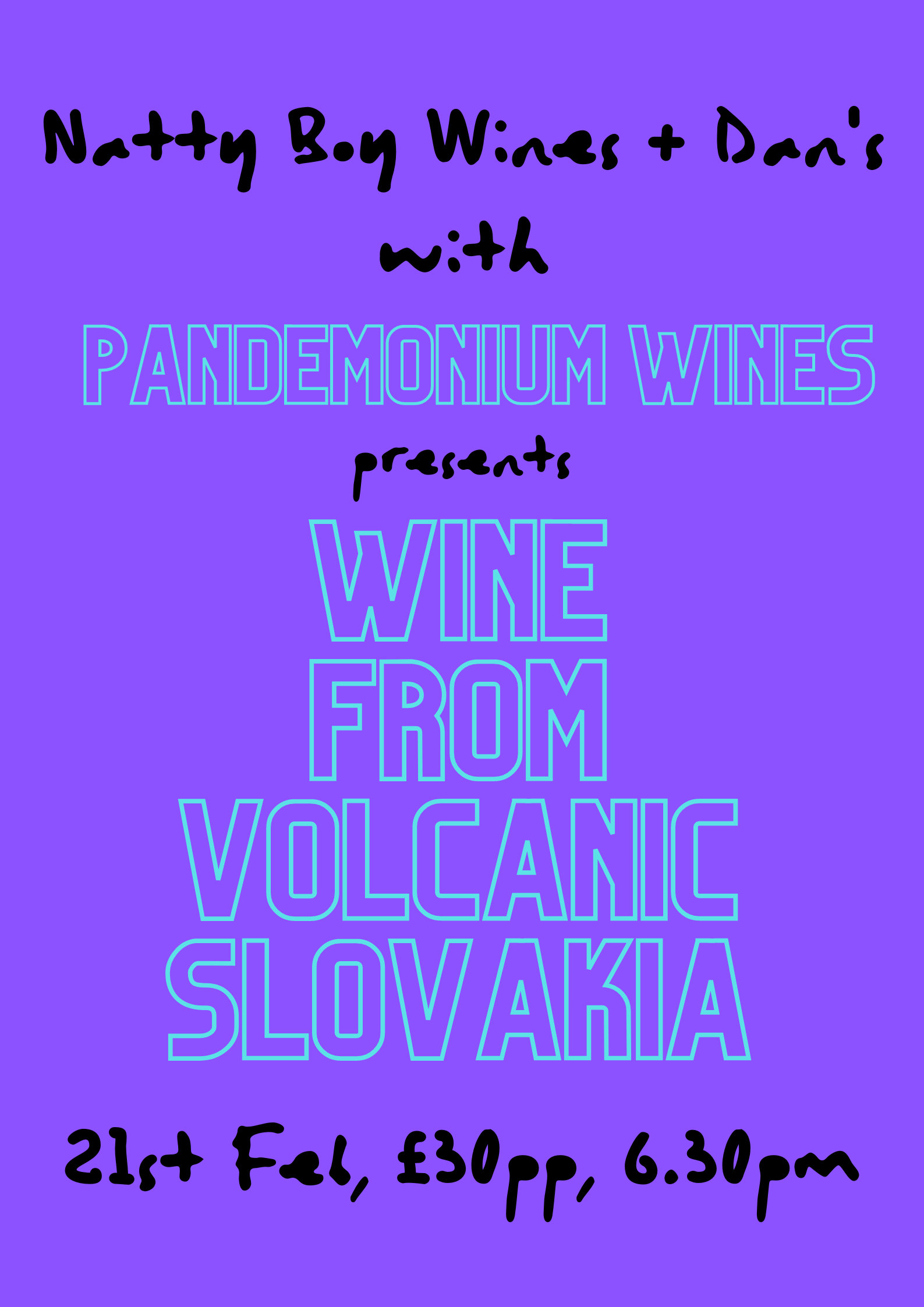 Wine from Volcanic Slovakia // 21st Feb